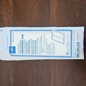 Medline White Abdominal Pad